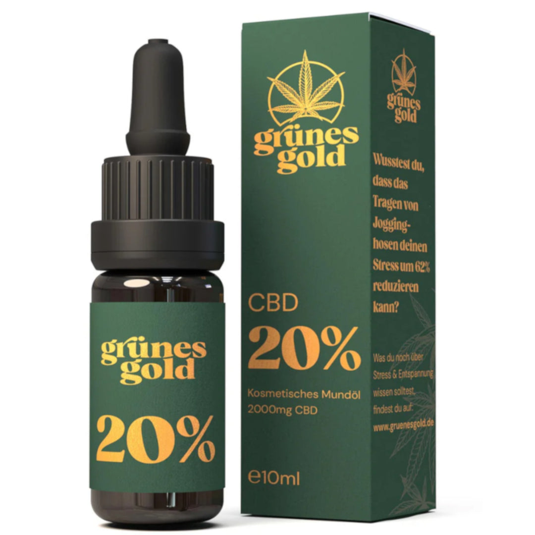 Grünes Gold 20% CBD Vollspektrumöl
